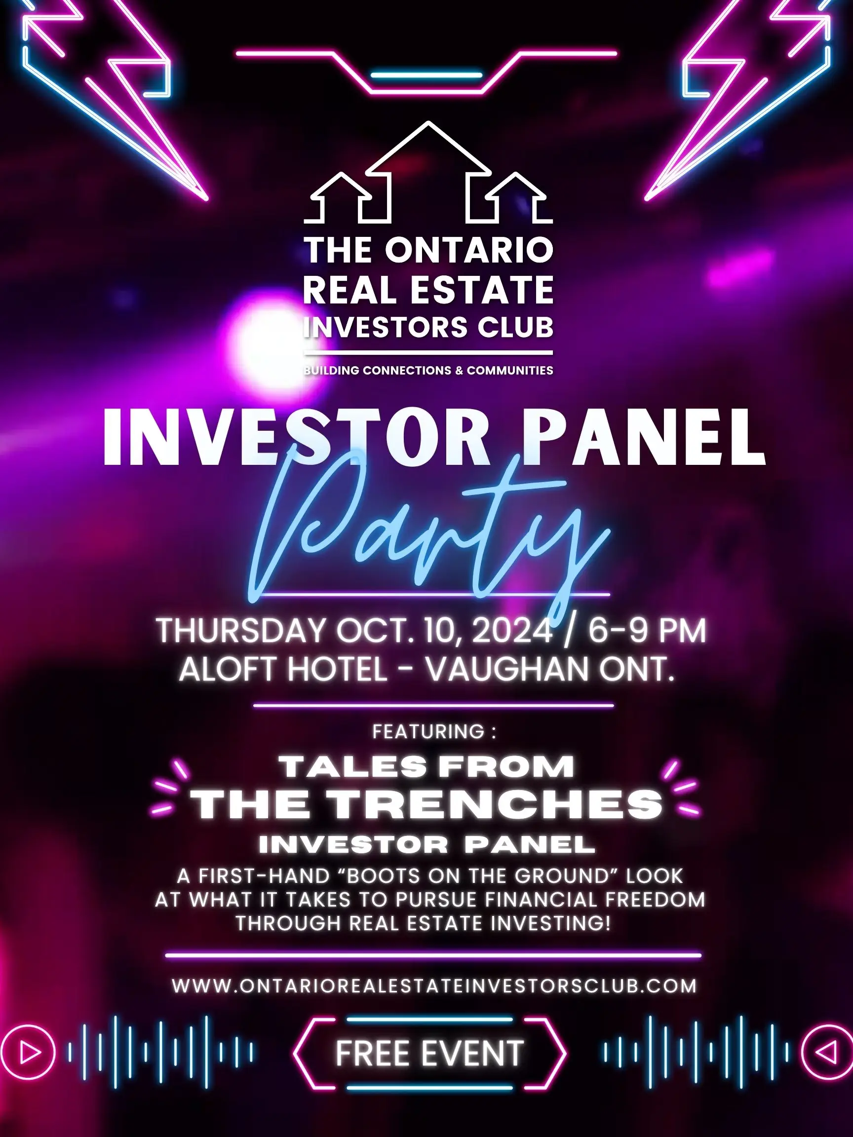 Investor Panel Party October